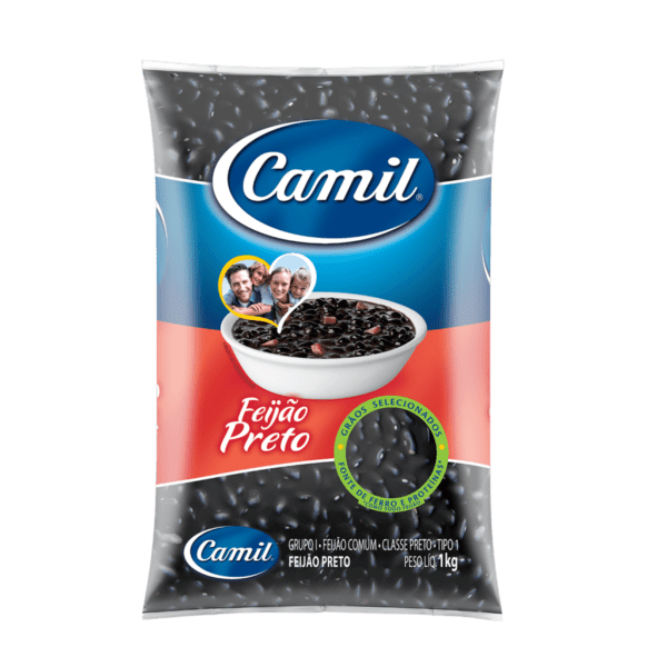 Feijão preto Camil 1kg