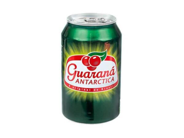 Guarana Antarctica lata 330ml o refrigerante brasileiro que tem sabor único e natural