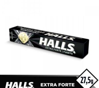 Halls Preto Extra Forte