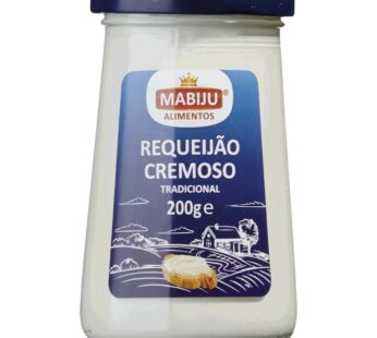 Requeijão Cremoso Tradicional Mabiju 200g