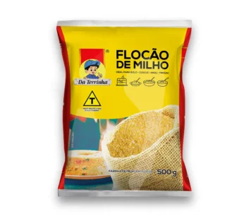 Farinha de milho flocão da Terrinha 500g