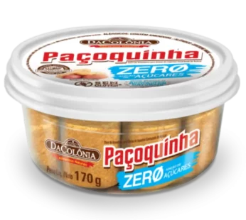 Paçoca Rolha Zero Açucar – DaColônia – 170g