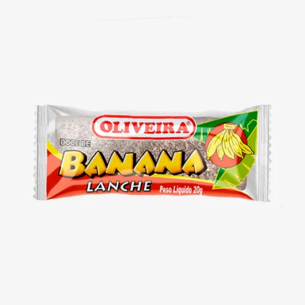 Doce de Banana Lanche - Oliveira - 20g