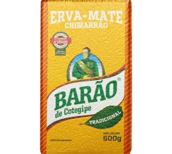 Erva-mate Chimarrão A Vácuo Tradicional – Barão De Cotegipe – 500g