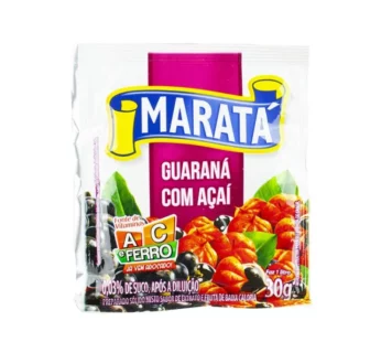 Refresco em pó – Guaraná com açaí – Marata