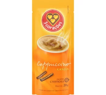 Cappuccino Canela – 3 Corações – 20g