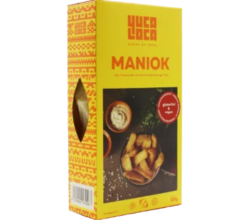 Mandioca Cozida embalada à vácuo – Yuca Loca – 500g