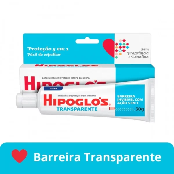 Creme - Transparente - Hipoglos - 30g