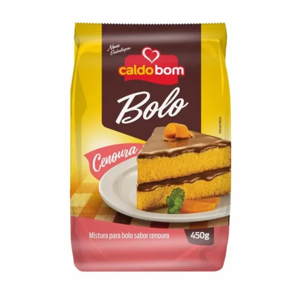 Mistura para Bolo de Cenoura - Caldo Bom - 400g