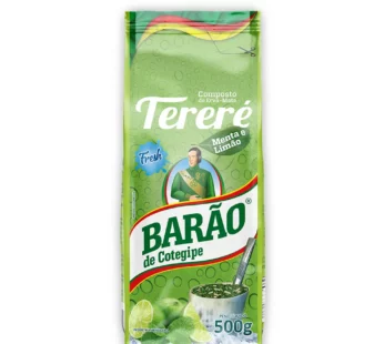 Erva-mate Tereré – Menta e Limão – Barão De Cotegipe – 500g