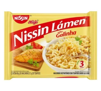 Macarrão Instantâneo – Miojo – Sabor Galinha – Nissin Lámen