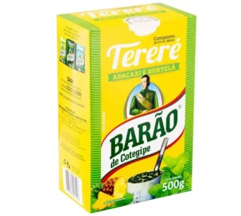 Erva-mate Tereré Abacaxi e Hortelã Barão De Cotegipe 500g