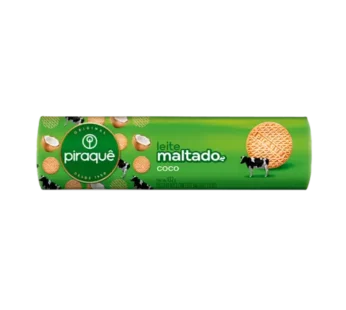 Biscoito Leite Maltado Coco Piraquê 132g