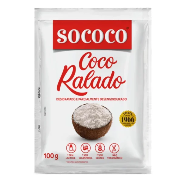 Coco ralado - Sococo - 100g