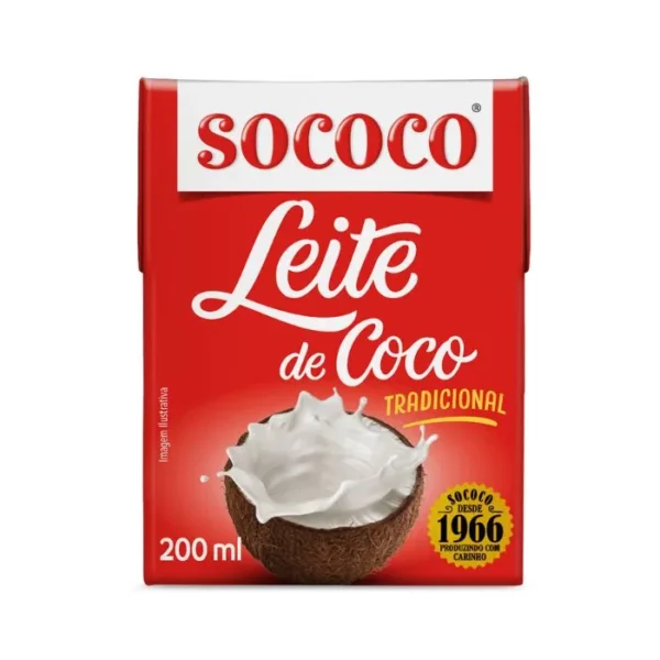 Leite de Coco - Sococo - 200ml