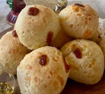 Pão de queijo da Gi Recheado de Goiabada 500g