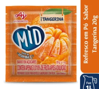 Refresco em pó Tangerina – MID – Ajinomoto