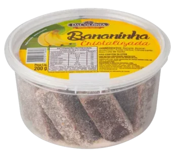 Bananinha Cristalizada – DaColônia – 200g