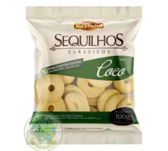 Biscoito Sequilhos – Sabor Coco – Nazinha – 100g